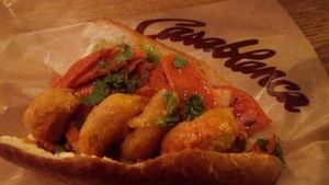 veggie sandwich at Casablanca Sandwicherie - 카사블랑카 샌드위치 in Seoul