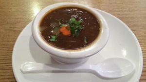 Lentil soup at Casablanca Sandwicherie - 카사블랑카 샌드위치 in Seoul