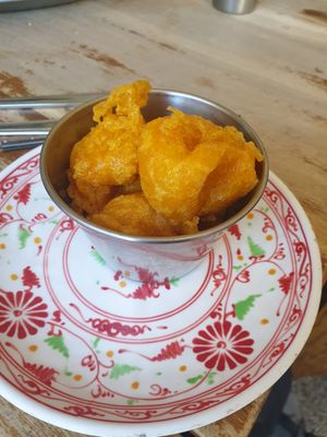 Maaqouda?  7/10 would be an 8 but portion too small at Casablanca Sandwicherie - 카사블랑카 샌드위치 in Seoul