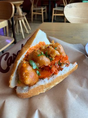 Veggie sandwich at Casablanca Sandwicherie - 카사블랑카 샌드위치 in Seoul