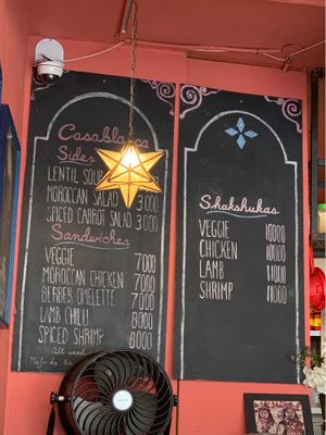 Menu at Casablanca Sandwicherie - 카사블랑카 샌드위치 in Seoul