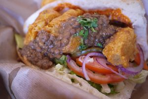 Vegan Sandwich at Casablanca Sandwicherie - 카사블랑카 샌드위치 in Seoul