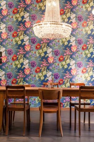 Table at Tibits - Falkenstrasse in Zurich