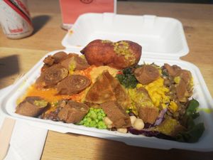 The full works at Merkamo Ethiopian in East London