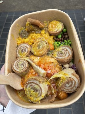 So good. This is the "Tradition” at Merkamo Ethiopian in East London