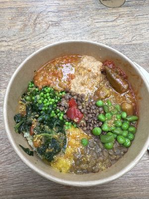 Half and half large   at Merkamo Ethiopian in East London