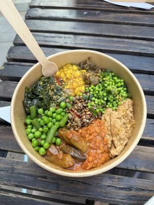 Can’t get enough of this place!  at Merkamo Ethiopian in East London