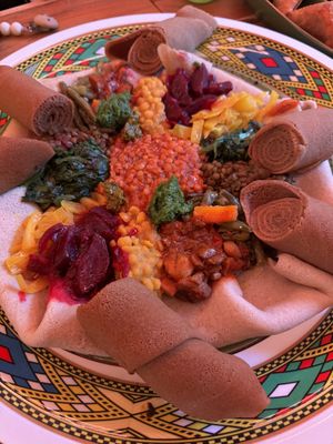   at Merkamo Ethiopian in East London