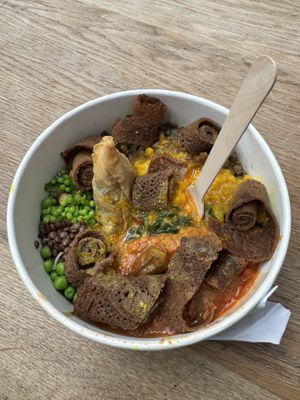   at Merkamo Ethiopian in East London