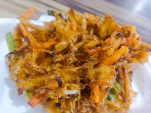 Fried mixed veggies at Lian Yuan 莲缘素 in Central Singapore