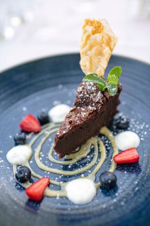 Cassia Restaurant - dessert at The Cassia Restaurant in Victoria Falls