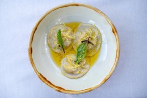 Cassia Restaurant - Ravioli at The Cassia Restaurant in Victoria Falls