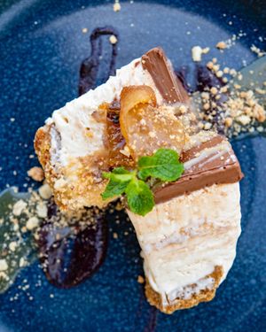 Cassia Restaurant dessert at The Cassia Restaurant in Victoria Falls