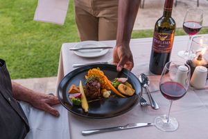 Cassia Restaurant - dining at The Cassia Restaurant in Victoria Falls