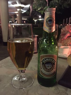 Beer  at The Cassia Restaurant in Victoria Falls