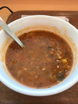 Vegan soup  at HND - True Soup in Tokyo