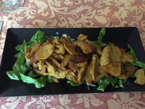 veggieshoarma at Restaurante Beirut in Gran Canaria