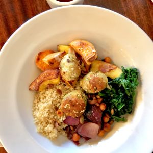 Buddha Bowl... A macrobiotic Wonderment! Photo Copyright Jonathan David Sabin at Lila in Sarasota