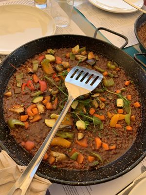 Arroz con verduras at Lasal del Varador in Mataro