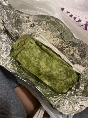 burrito  at Bushwick Pita Palace in Brooklyn