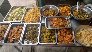 Good food at Com Chay Minh Thin in Qui Nhon