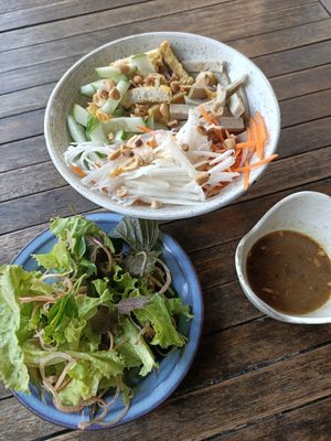 Miso noodles at Thuc Duong Bao An - Bao An Macrobiotic in Da Nang