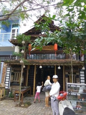 Entrance at Thuc Duong Bao An - Bao An Macrobiotic in Da Nang
