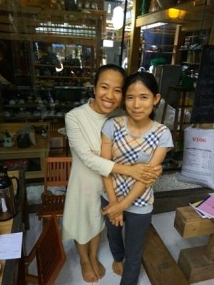 The owners. at Thuc Duong Bao An - Bao An Macrobiotic in Da Nang