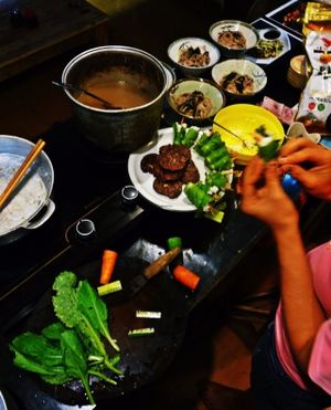 Open kitchen concept at Thuc Duong Bao An - Bao An Macrobiotic in Da Nang