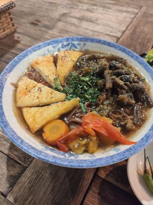 Friday meal of the day at Thuc Duong Bao An - Bao An Macrobiotic in Da Nang