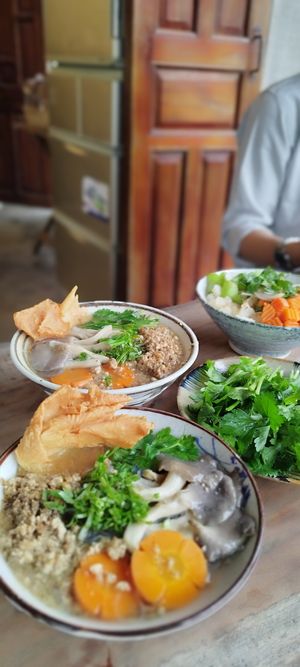 Mushroom Noodles #Veganuary at Thuc Duong Bao An - Bao An Macrobiotic in Da Nang
