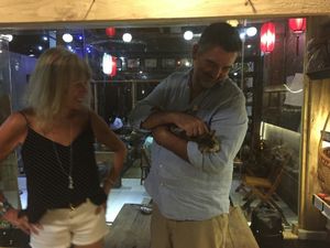 Buddha the kitty. at Thuc Duong Bao An - Bao An Macrobiotic in Da Nang