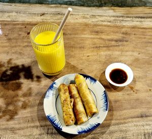 Spring Rolls at Thuc Duong Bao An - Bao An Macrobiotic in Da Nang