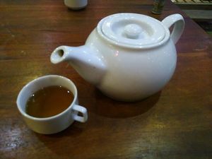 Tea at Thuc Duong Bao An - Bao An Macrobiotic in Da Nang