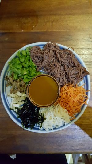 mix noodels at Thuc Duong Bao An - Bao An Macrobiotic in Da Nang