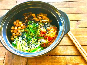 Food Art at Thuc Duong Bao An - Bao An Macrobiotic in Da Nang