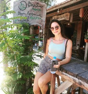 Loved the sign at Thuc Duong Bao An - Bao An Macrobiotic in Da Nang