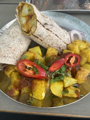 “Chip butty"  at Mowgli - Water St in Liverpool