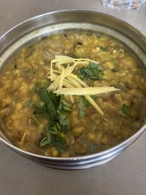 Ginger and rhubarb dhal…. Very nice!  at Mowgli - Water St in Liverpool