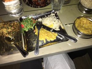 Vegan food at Mowgli - Water St in Liverpool