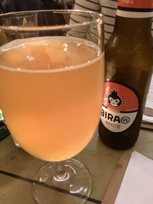 Vegan beer list at Mowgli - Water St in Liverpool