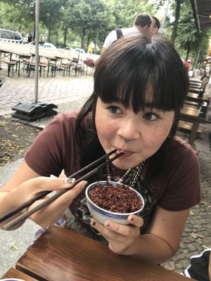 Omnomnom at 1990 Vegan Living in Berlin