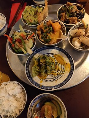 Mit Reis als Beilage at 1990 Vegan Living in Berlin