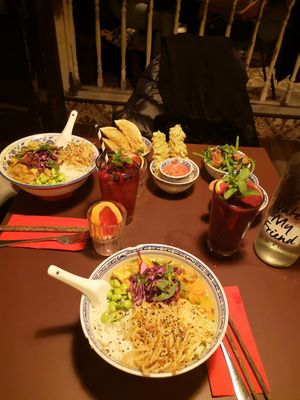 King Kong curry as a main! at 1990 Vegan Living in Berlin