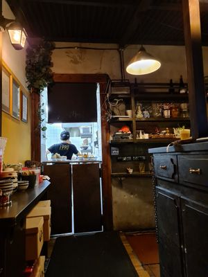 Kitchen at 1990 Vegan Living in Berlin