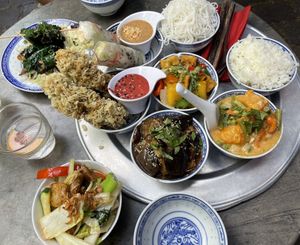 Early dinner for two. Came to €45, including (soft) drinks.   at 1990 Vegan Living in Berlin