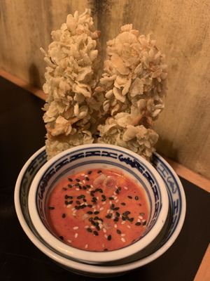 Vom Chien - so crispy  at 1990 Vegan Living in Berlin