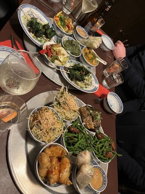 Small plates galore  at 1990 Vegan Living in Berlin