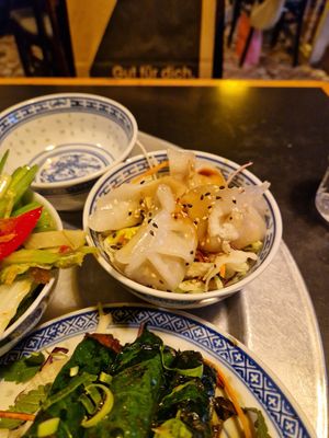 Har Cao at 1990 Vegan Living in Berlin