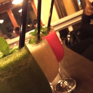 Drinks  at 1990 Vegan Living in Berlin